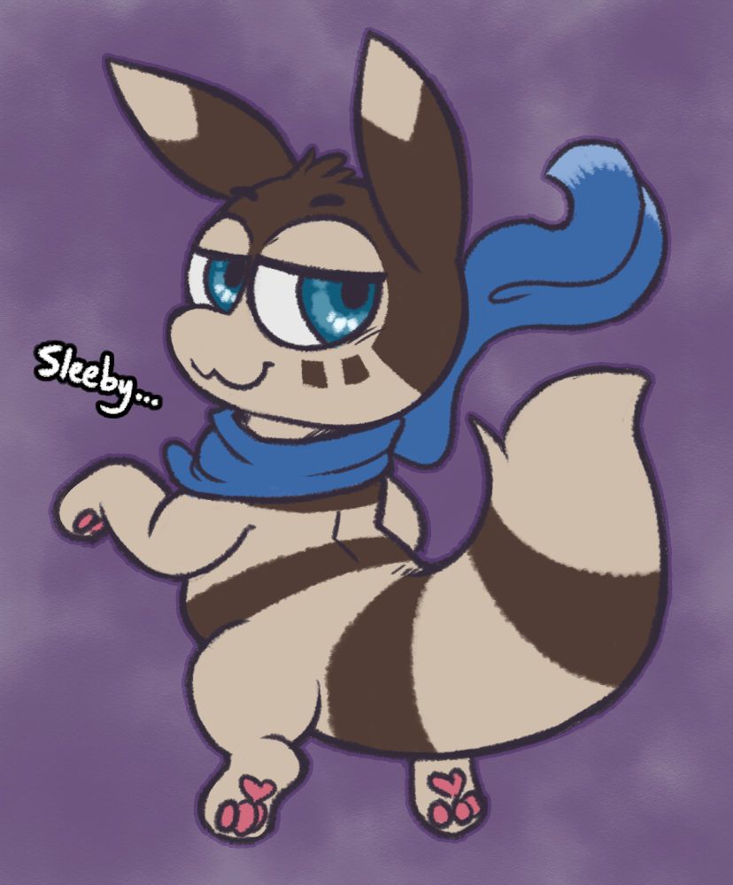 Eldy Furret, very sleeby