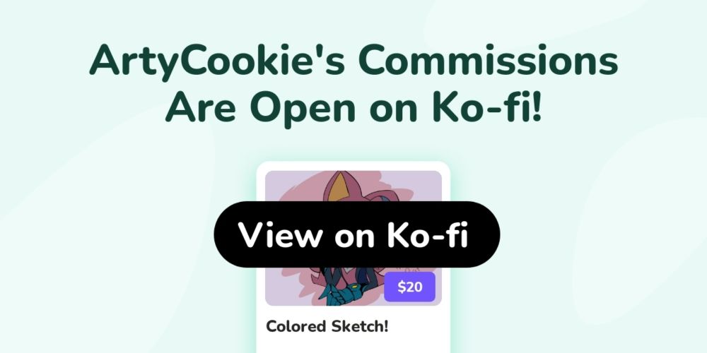 ArtyCookie's Ko-fi Commissions