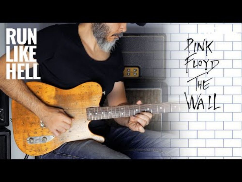 Pink Floyd - Run Like Hell - Electric Guitar Cover by Kfir Ochaion - Eventide H90