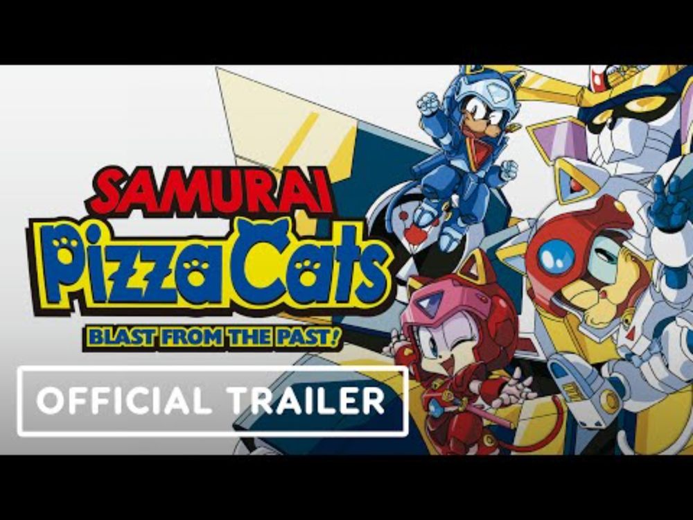 Samurai Pizza Cats - Official Game Reveal Trailer