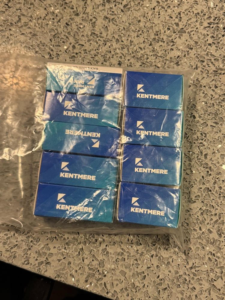 A bag of undeveloped film