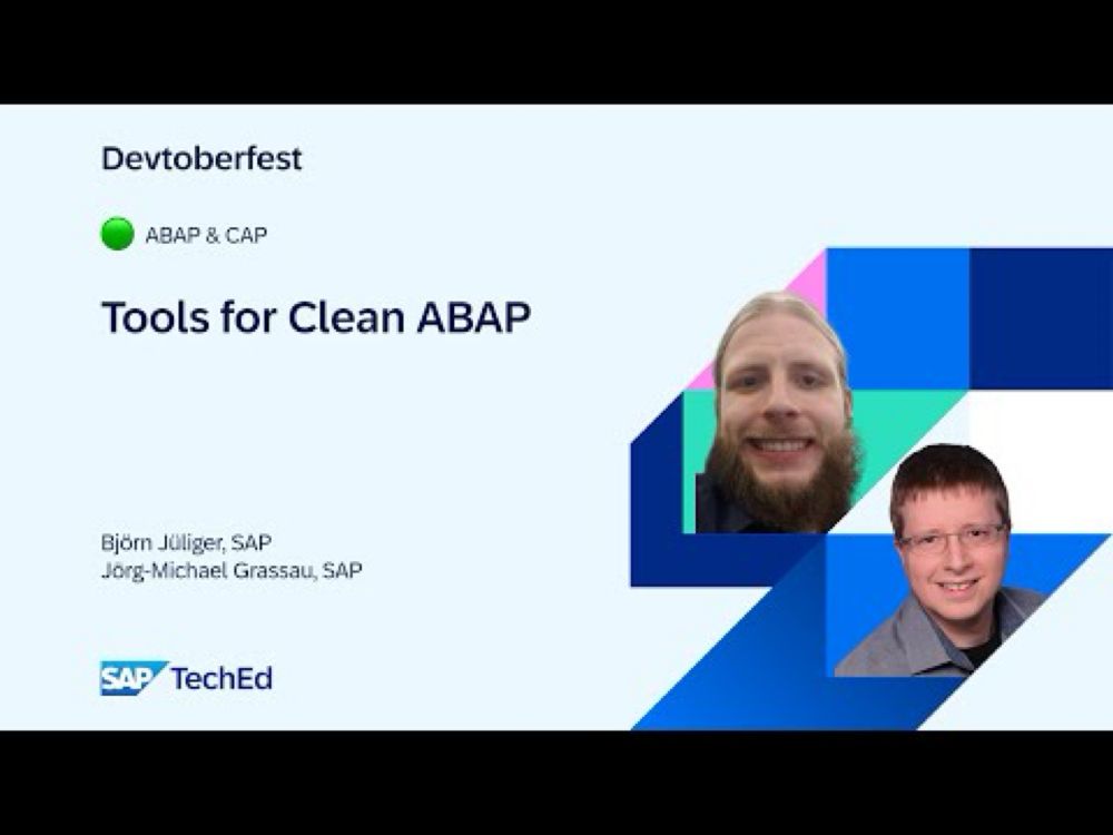 🟢 Tools for Clean ABAP