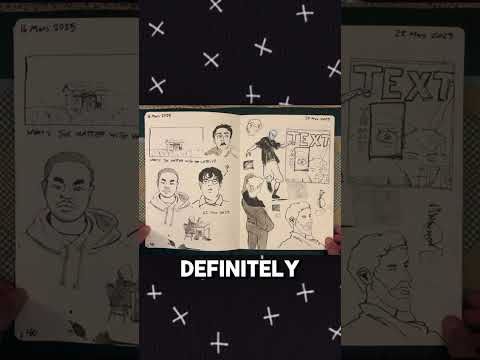 another sketchbook completed #art #sketching #sketchbook