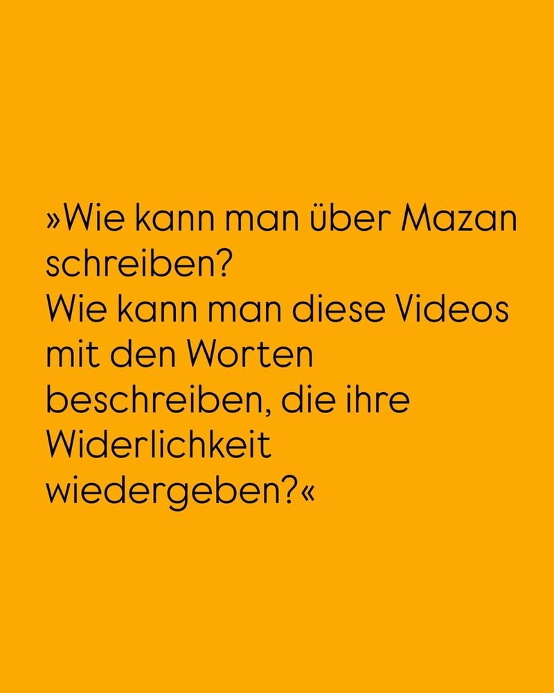 »Wie kann man über Mazan schreiben? Wie kann man diese Videos mit den Worten beschreiben, die ihre Widerlichkeit wiedergeben?«