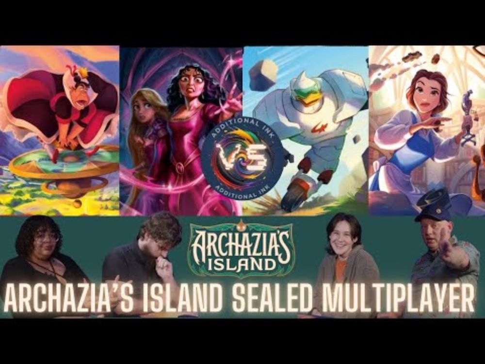 Additional Ink | Archazia's Island Sealed Multiplayer | Disney Lorcana Limited Format | Set 7