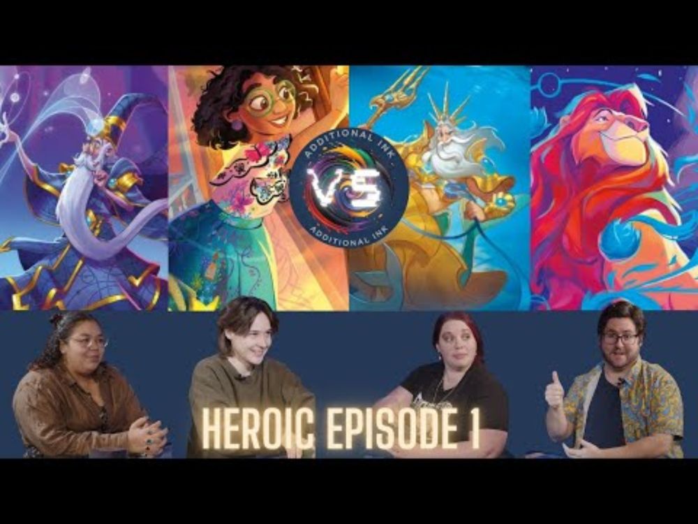 Additional Ink | We play Heroic! | Disney Lorcana Multiplayer Fan Format
