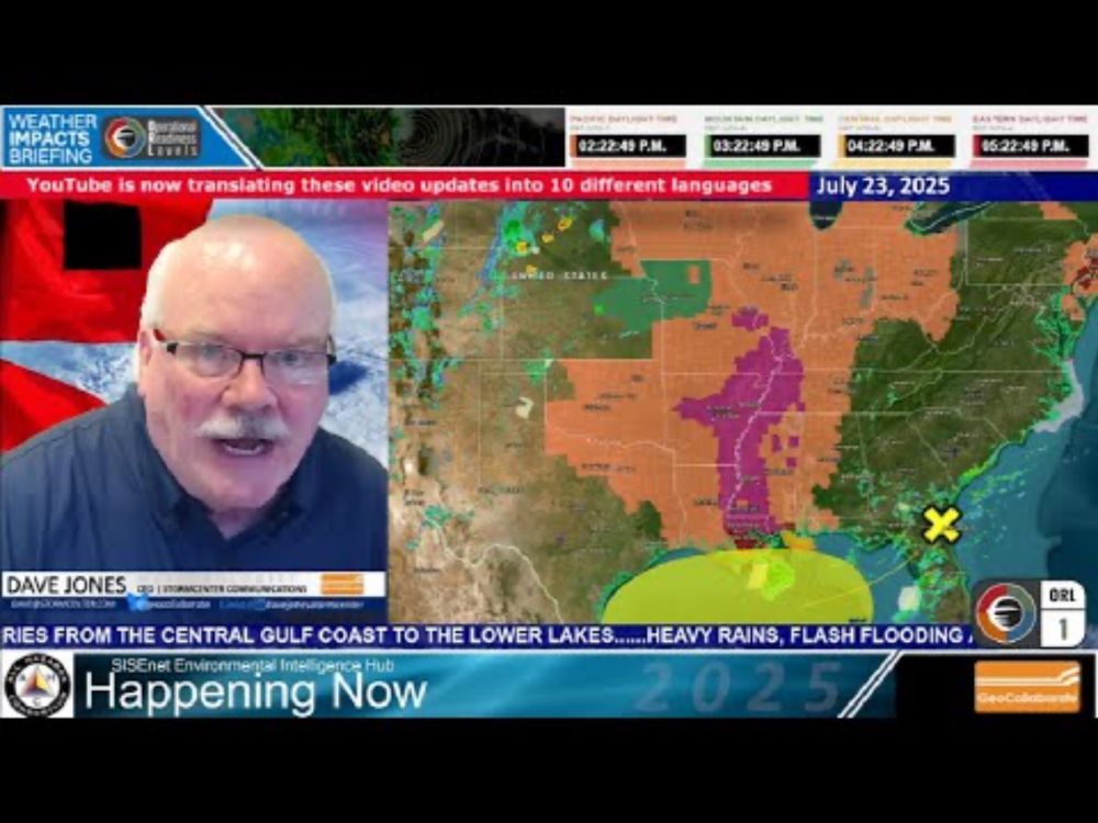 Heat Wave is Here for 107 Million People, Low Chance of Tropical Development in the Gulf SISE Update