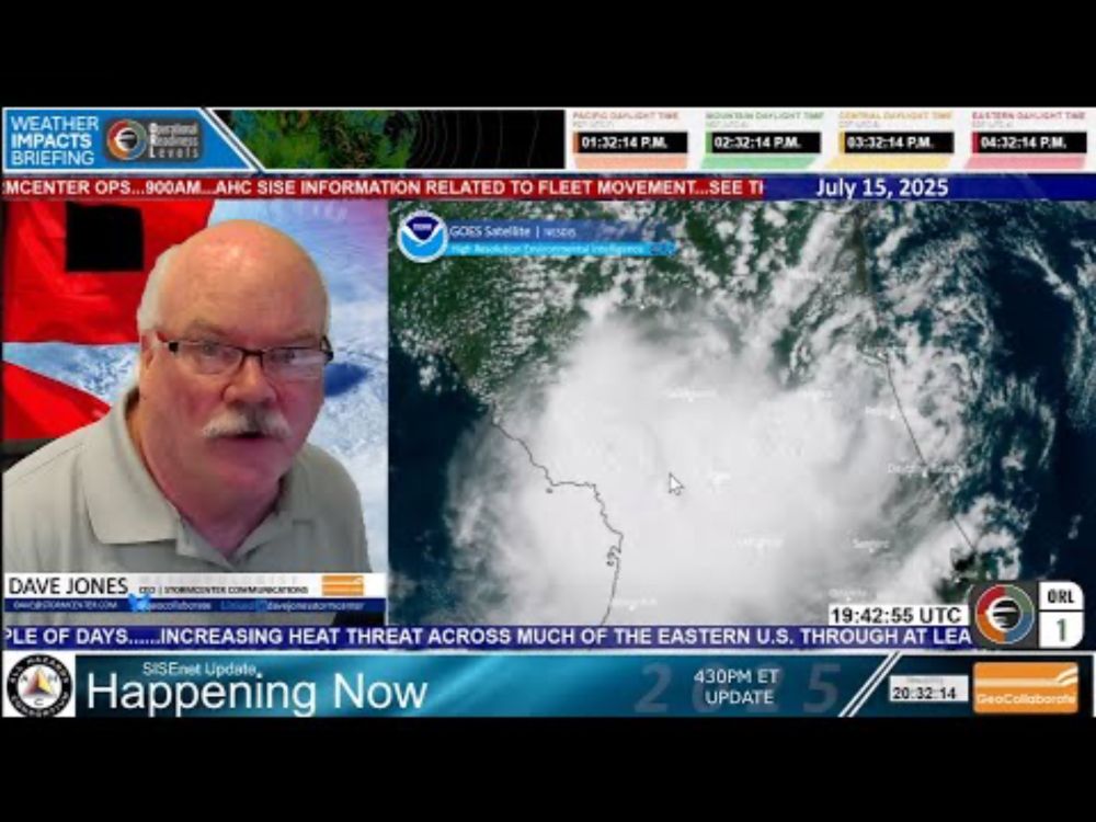 Tropical Development May Lead to Flooding by Gulf Coast, Flood Warnings in VA NC and Smoke in North
