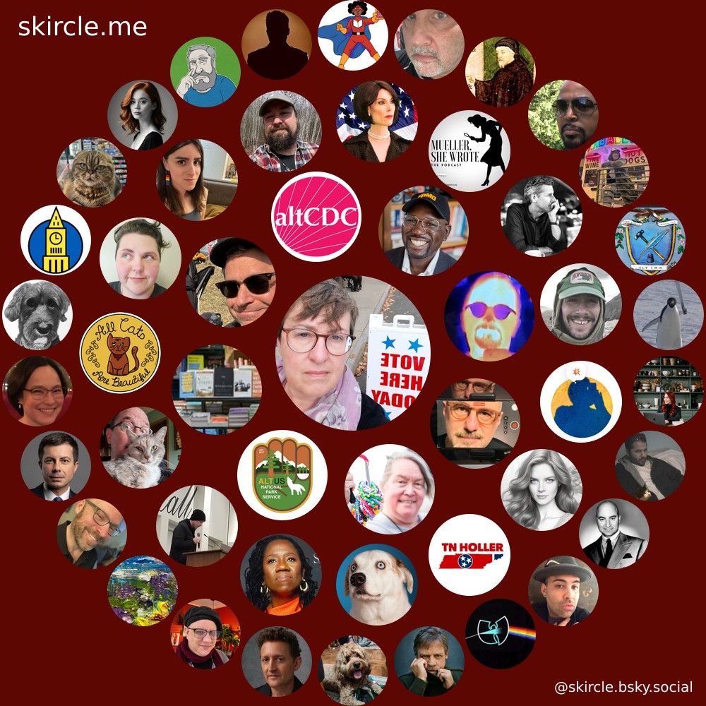 concentric rings of user avatars, showing all the beautiful people i've interacted with over the past week.