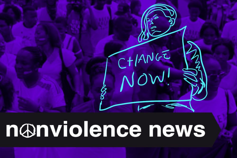 Nonviolence News - Guerrilla Prairie Rescuers, Gambians Against Corruption & Bottles of Lentils For Gaza. Inspiring news from a nonviolent world.