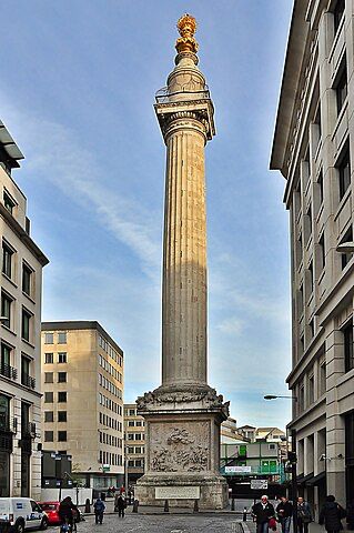 The monument column