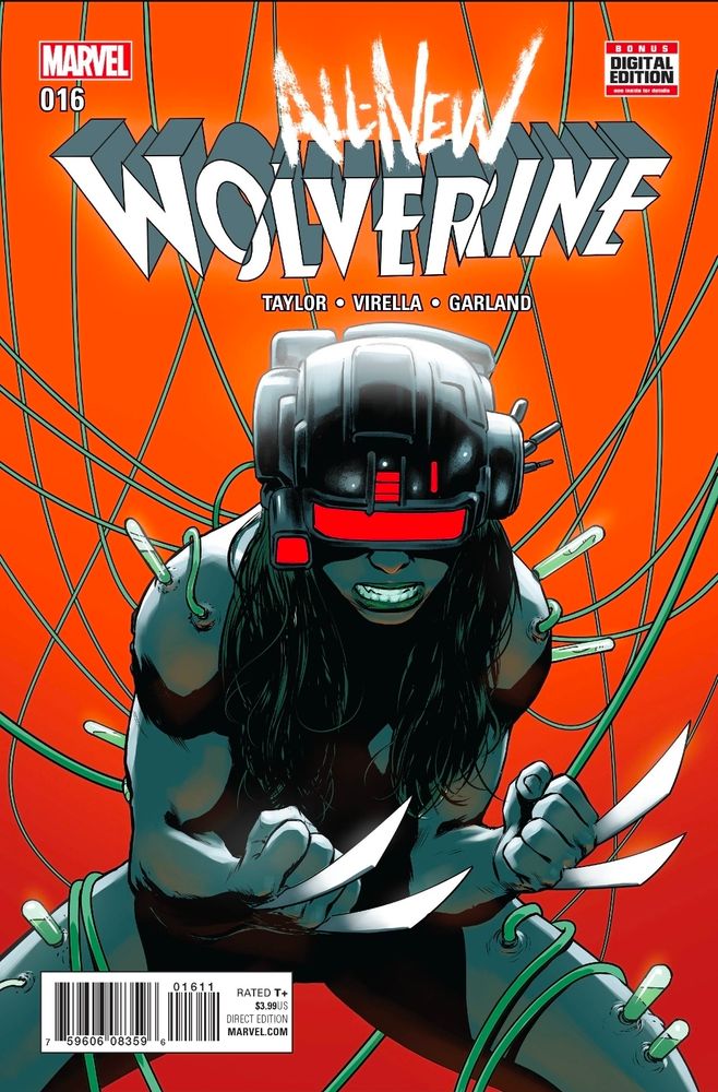 Cover for Marvel's All-New Wolverine by David Lopez
