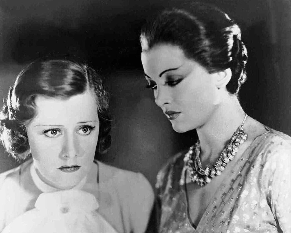 Irene Dunne as the "final girl" in THIRTEEN WOMEN (1932). 