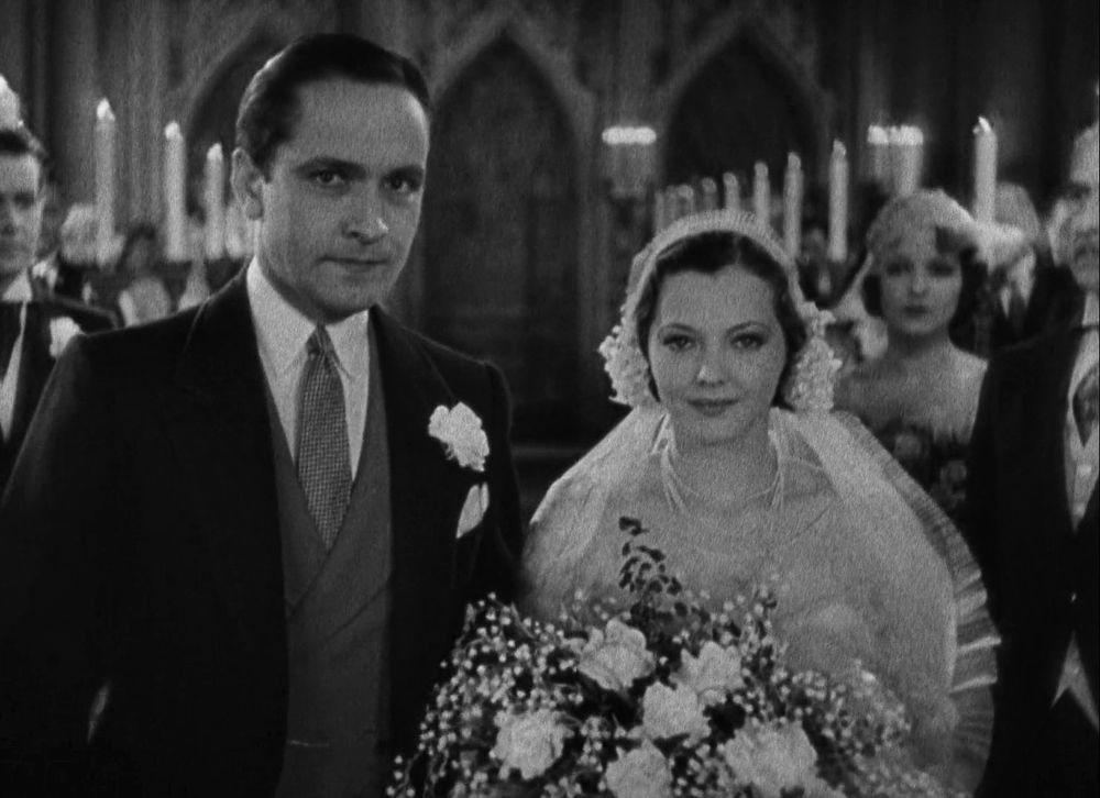 Fredric March and Sylvia Sidney break the fourth wall (briefly) in Dorothy Arzner's MERRILY WE GO TO HELL (1932). 