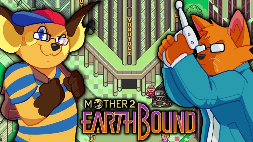 Us Four-eyes Visit Fourside | EarthBound (Mother 2) - Stream 3