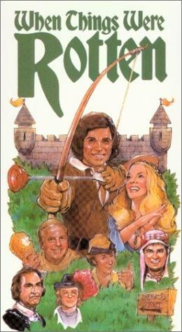 A promotional picture for the 1975 Mel Brooks written tv show "When Things Were Rotten" about Robin Hood