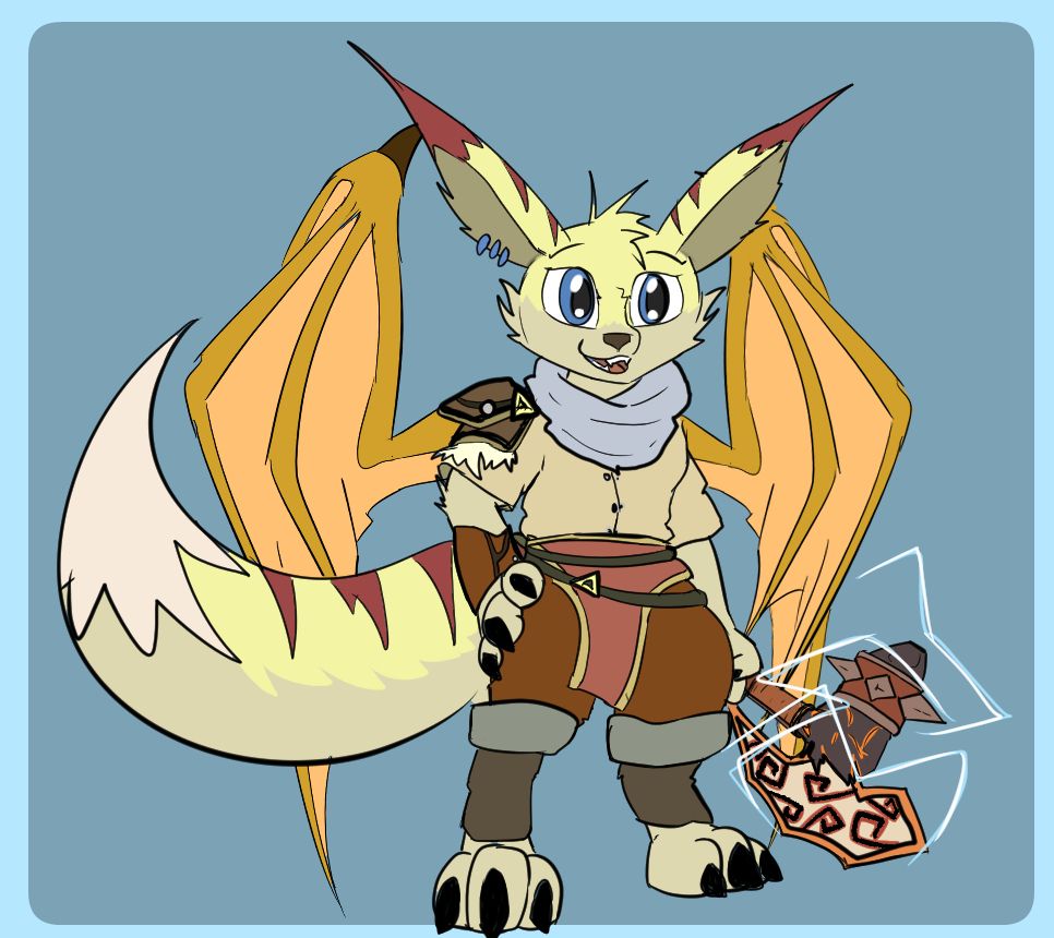 My Vulpera Soulfu (bronze dragon in visage form, known as Soulfuldormu)