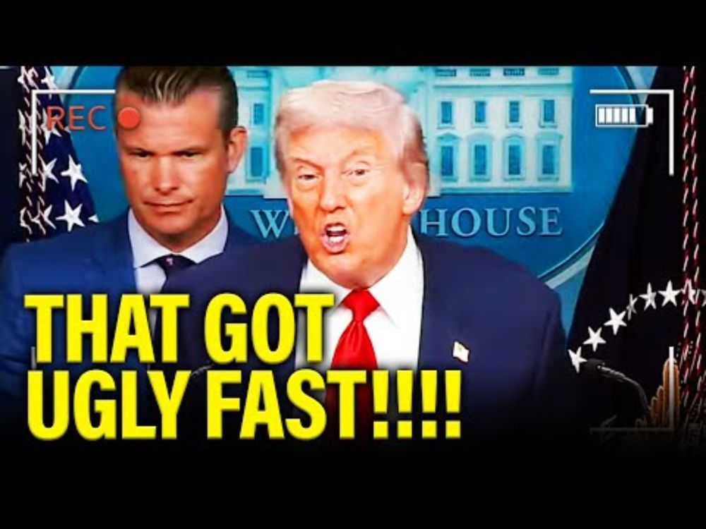 Trump has MELTDOWN at WH Presser on DC TAKEOVER