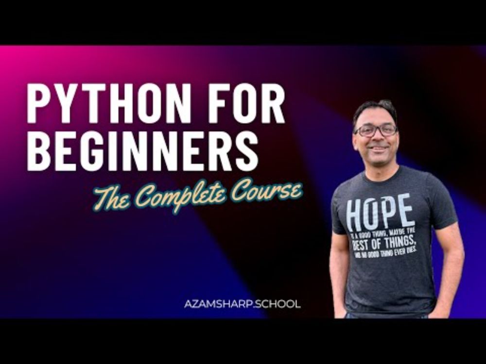 Python for Beginners - The Complete Course (7+ Hours)