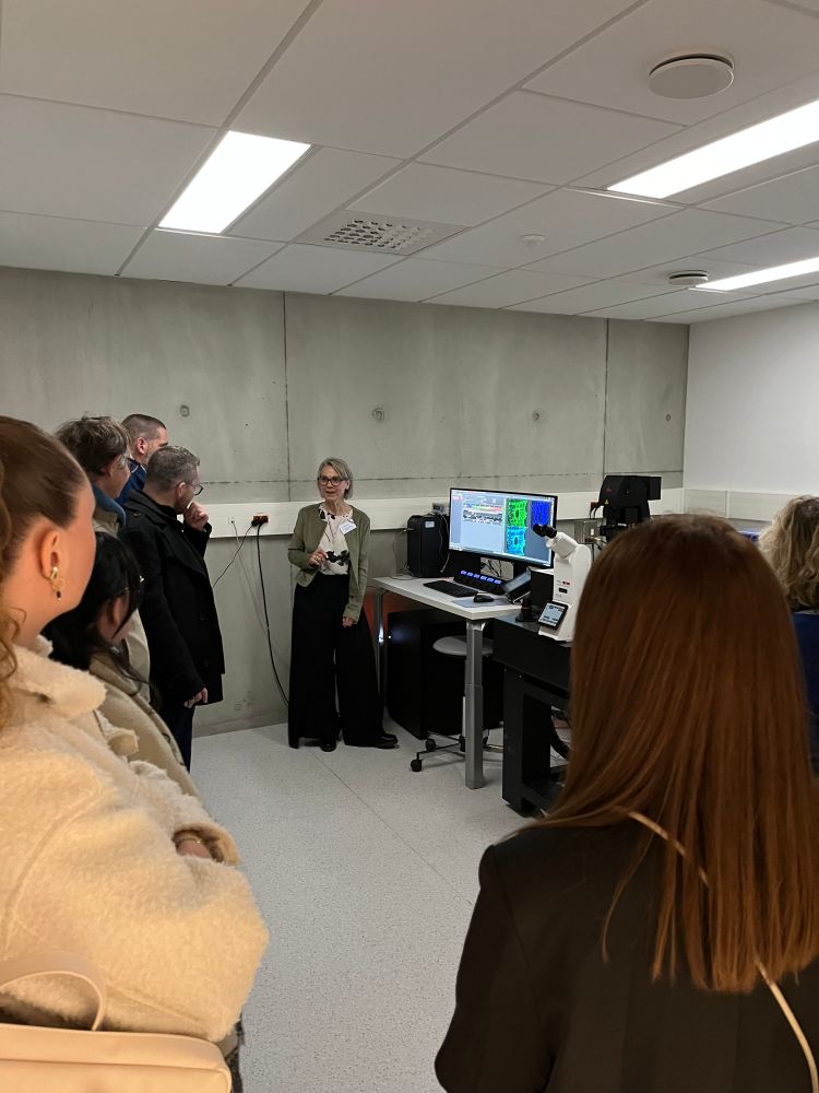 Inauguration PABS-B : visite plateforme imagerie