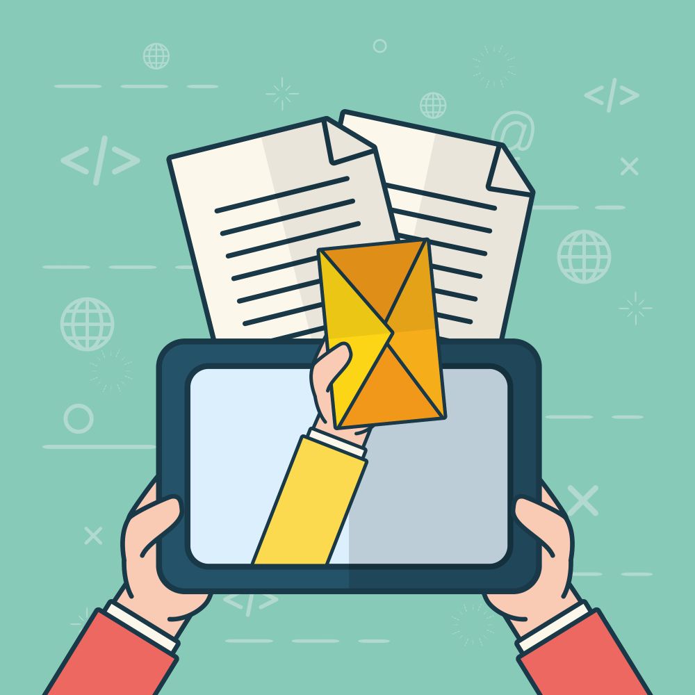 illustration newsletter