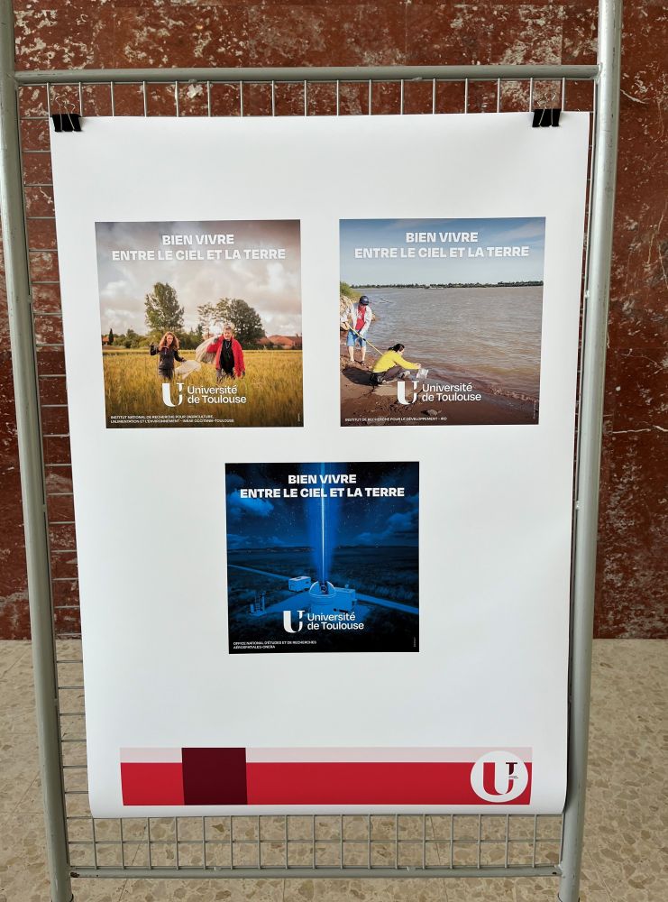 Nouvelle identité visuelle de l'université de Toulouse