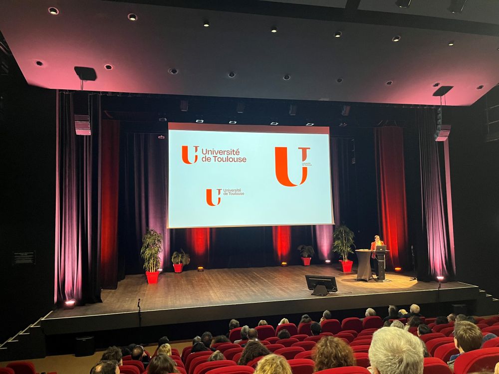 présentation du nouveau logo de l'université de Toulouse