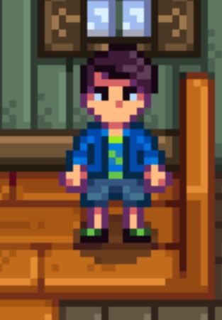 Shane from the game Stardew Valley