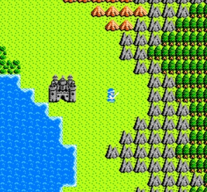 Screenshot of Dragon Warrior 2 (NES)