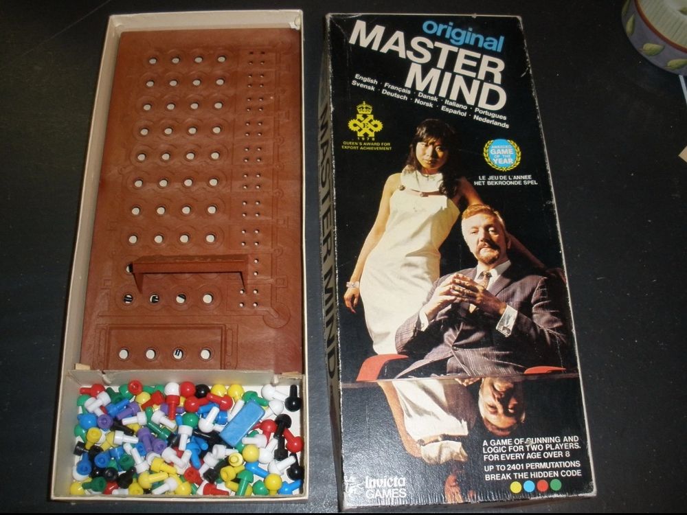 Mastermind board game.