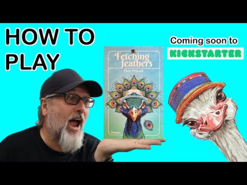Fetching Feathers | Unfringed Games | Chris Priscott | How to Play Video | Coming to Kickstarter!