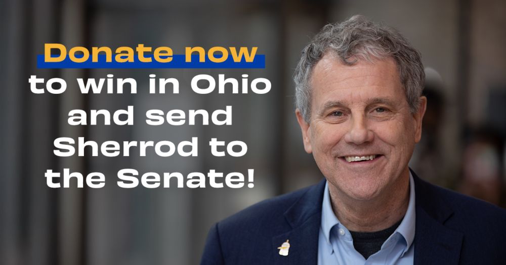 I’m personally asking: Will you chip in now to help me win in Ohio, flip this Senate seat, and fight the corporate special interests stacking the deck against us all?
