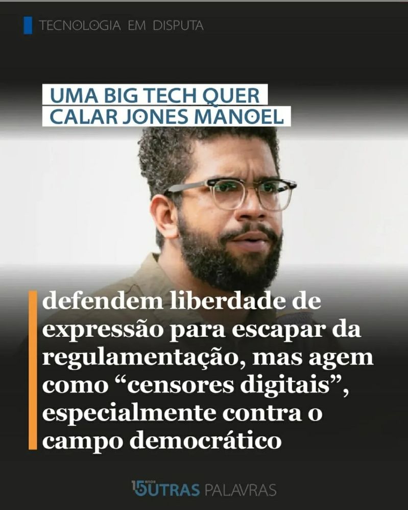 Quem luta pela democracia está sendo calado no Facebook e Instagram, mas quem luta pelo fascismo não.