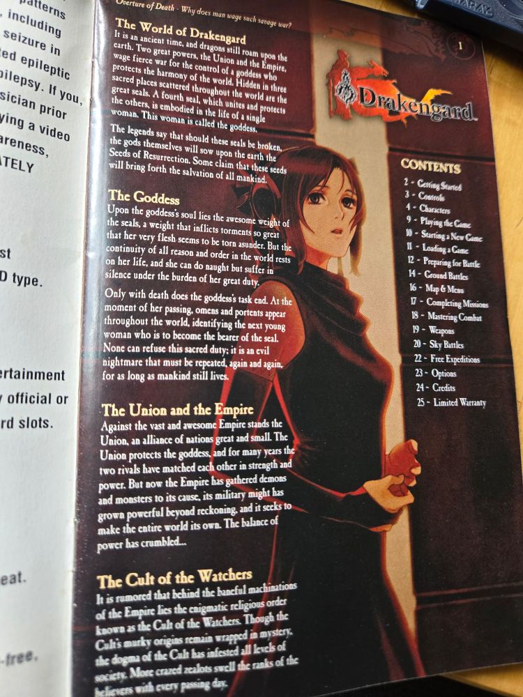 World of Drakengard lore