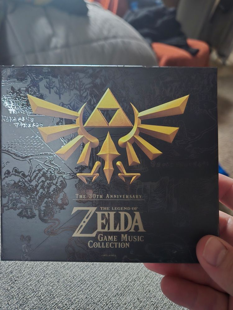 Zelda 30th anniversary music collection CDs