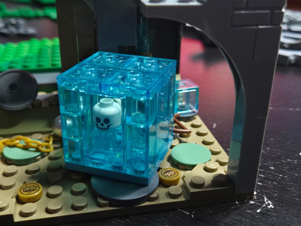 Gelatinous cube in the dungeon