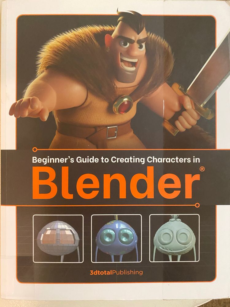 Beginners guide to creating characters in blender book