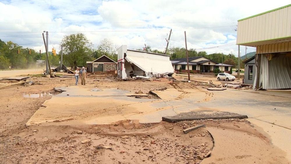 Swannanoa community devastated by flood damage after Hurricane Helene