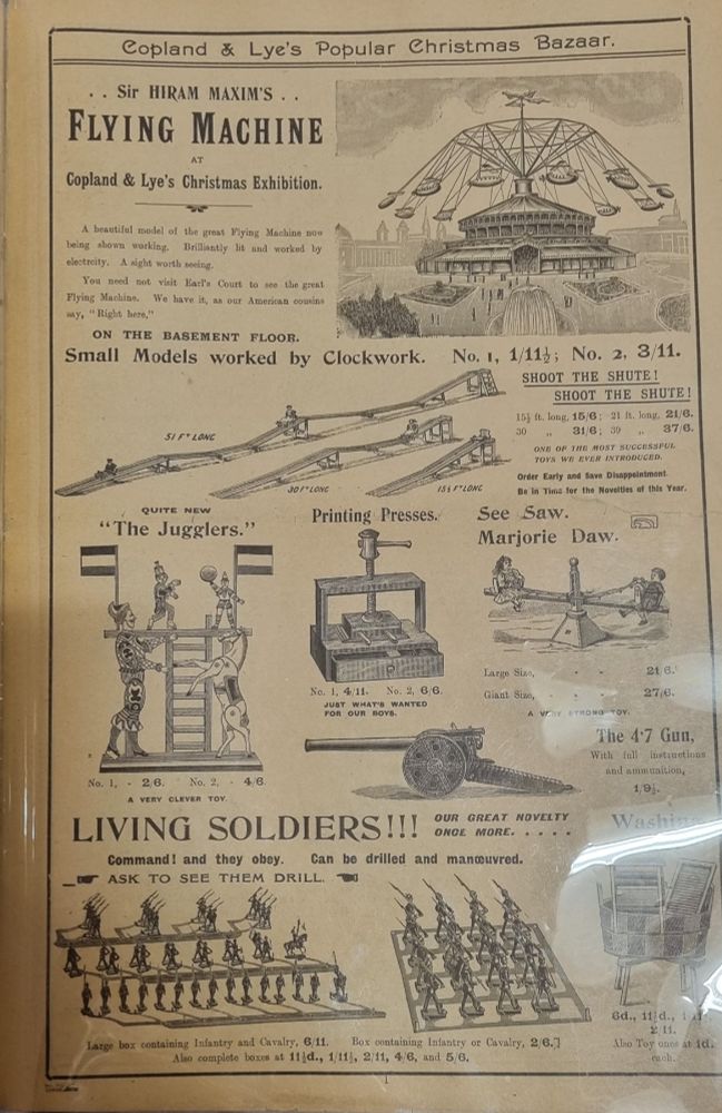 Toy catalogue 1904