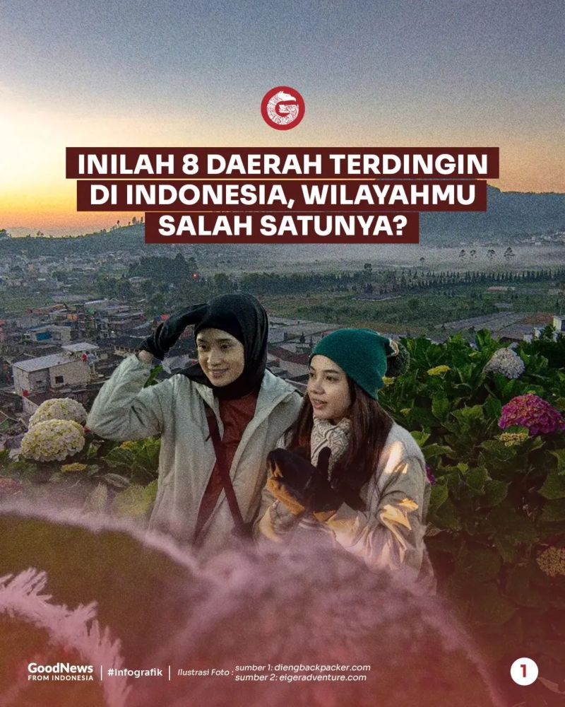 8 Daerah Terdingin di Indonesia, Wilayahmu Salah Satunya?