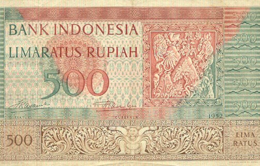 Melihat Seri Pertama Uang Kertas Rp500 di Indonesia yang Rilis pada 1952