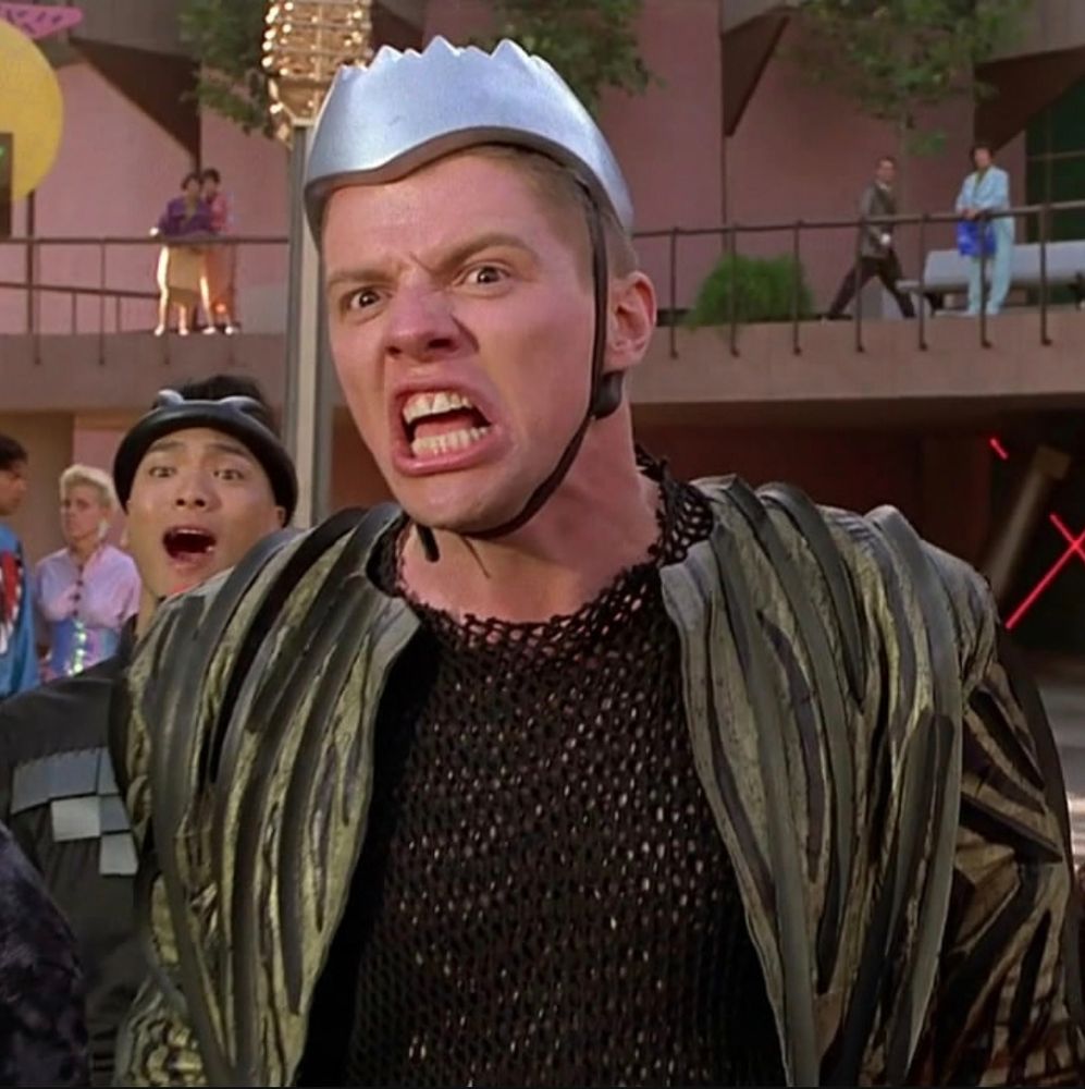 Biff Tannen from Back to the Future.