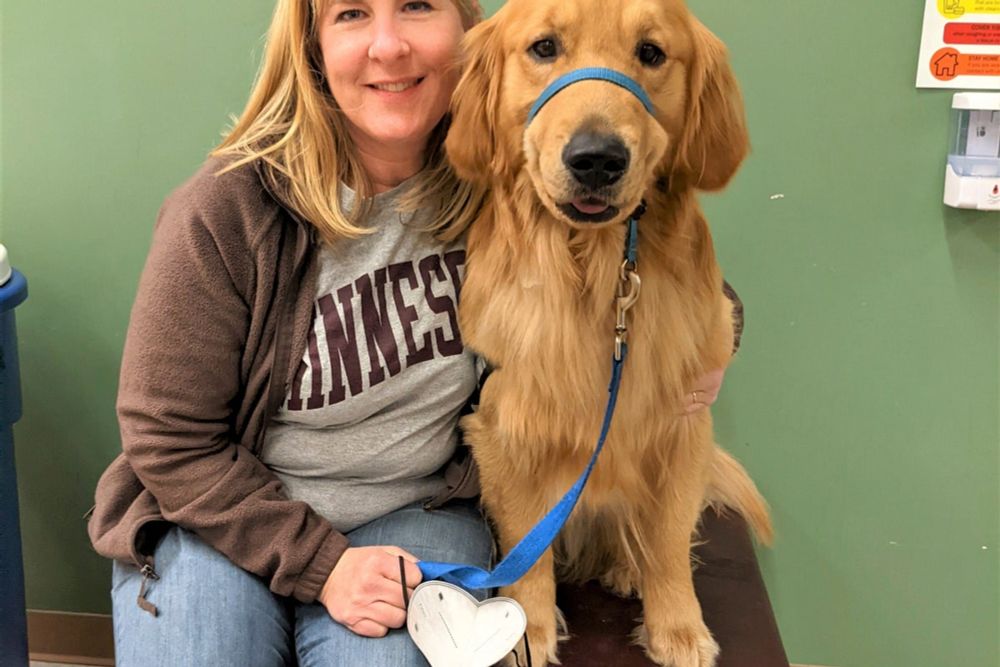 Killed Minnesota lawmaker Melissa Hortman’s dog lays in state with her and her spouse