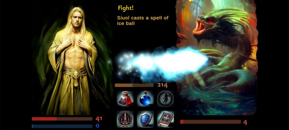 Wizard casting spell indie game 