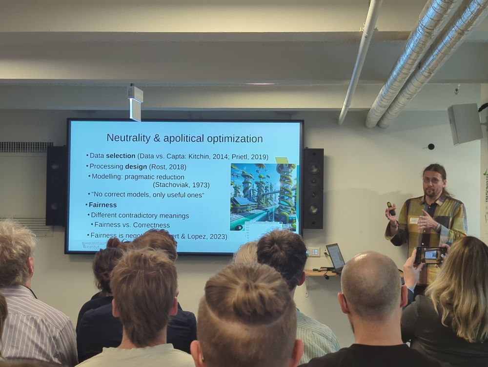 picture from slide and Rainer: AI is a political issue