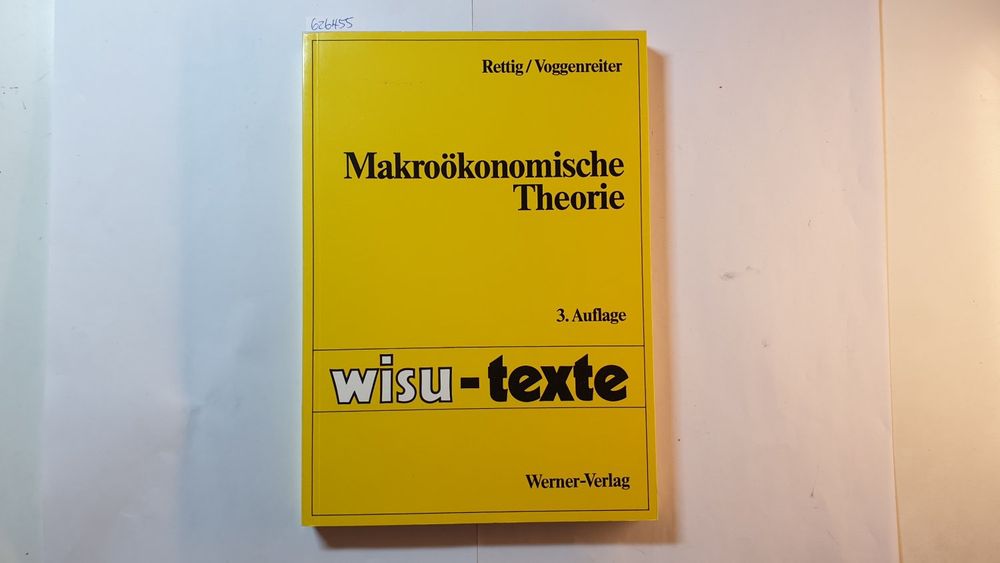 Foto von Buchcover Retting/Voggenreiter: Makroökonomische Theorie