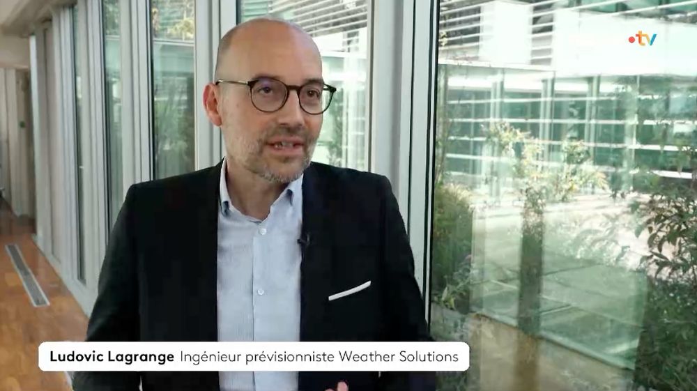 “Ludovic Lagrange, ingénier prévisionniste Weather Solutions” interrogé dans un reportage du 20h de France 2 à propos des orages et précipitations dans le Sud-Est.