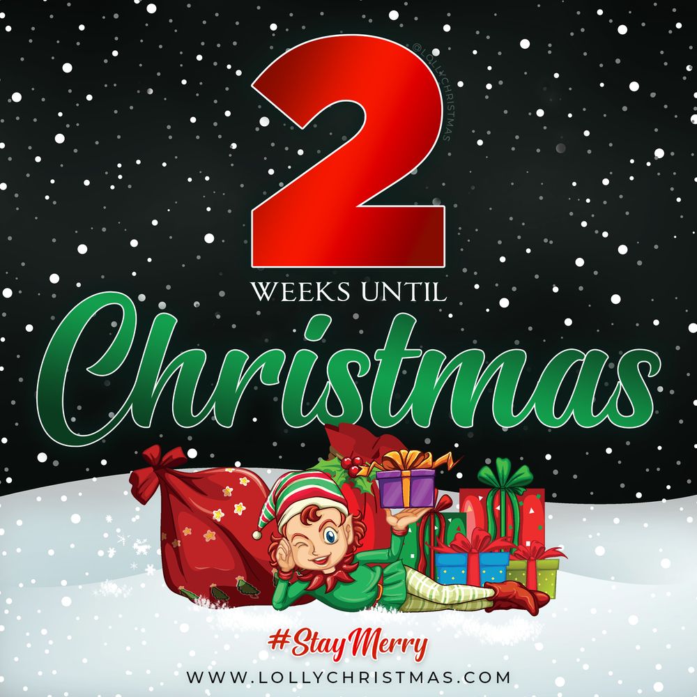 Can you believe there are LESS THAN 2 WEEKS until Christmas now?! 🎁🎄🎁 #StayMerry #CountdownToChristmas 
