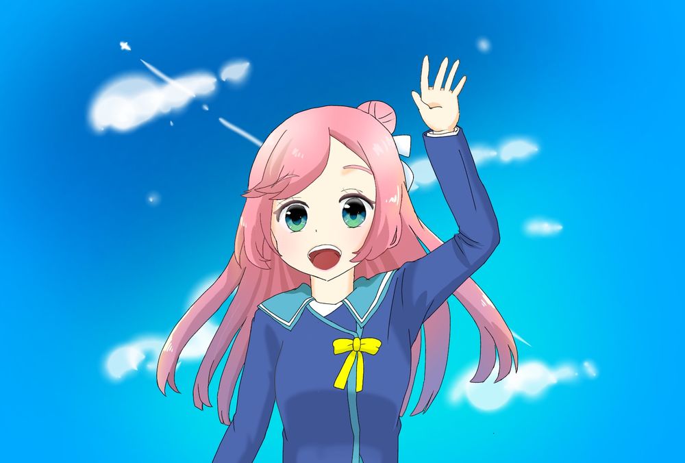 虹ヶ丘ましろちゃんです