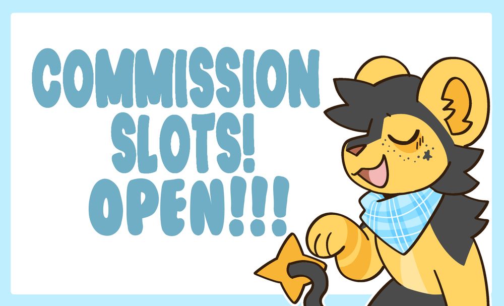 commission slots open!!